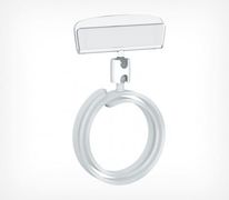 Держатель ценника ROLL-CLIP на колбасу — ценникодержатель используется для установки ценников на продукты цилиндрической формы